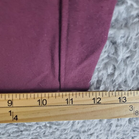Old Navy Pants Womens Small Burgundy Red High-Rise Wide Leg Pixie Slacks *NWT* - Picture 8 of 10